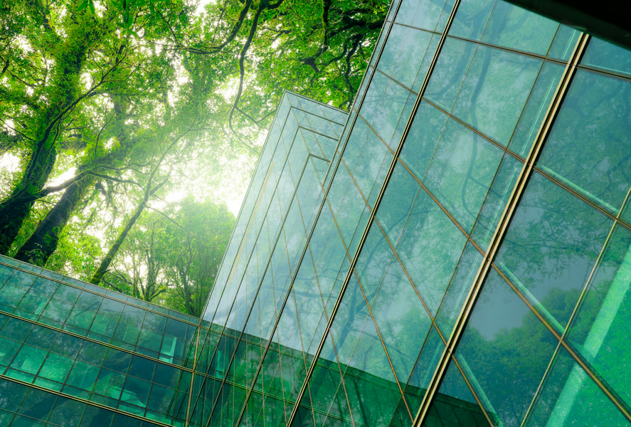 Un bâtiment à faibles émissions